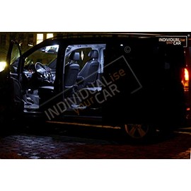 INDIVIDUALise your CAR Interior Lighting Set for V Class Viano W639 (Cool White) Cool White