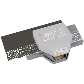 Unbekannt EK Punch LE Embroidery Stanzer, Metall, Mehrfarbig, 11.71 x 11.71 x 3.63 cm