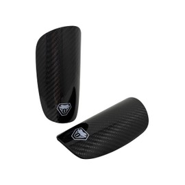 Carbon Fibre Pro Shin Guards | 100% High Grade Carbon Fibre Shell for Ultimate Protection | Super Lightweight | Kids/Adult (S)