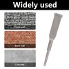 Oiieco SDS Plus Brick Removal Chisel 200 X 32mm, Carbide-Tipped
