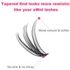 280 Pcs Individual Cluster Lashes 30D False Eyelashes Clusters DIY