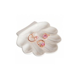 Shell Trinket Dish,Ceramics Ring Holder/Jewellery Tray, Cute Trinket Dish Dressing Table Decoration, Room Decor, Home Decor