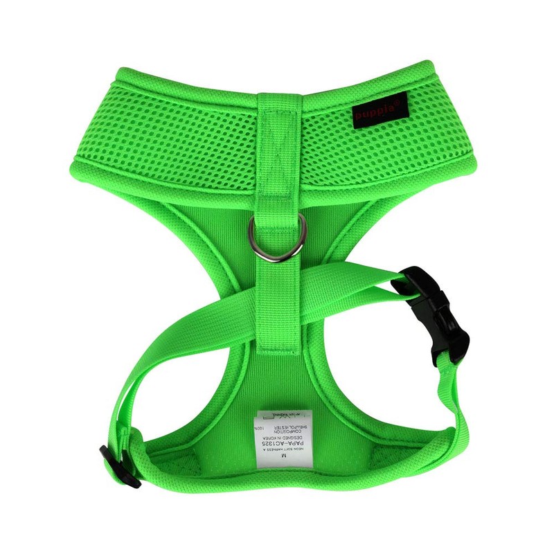 Puppia Neon Dog Harness, Small, Green
