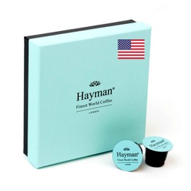 Hayman, 100% Kona Coffee From Hawaii, Medium Roast, 20 Specialty Coffee Pods | Compatible With Nespresso Original Line Machines