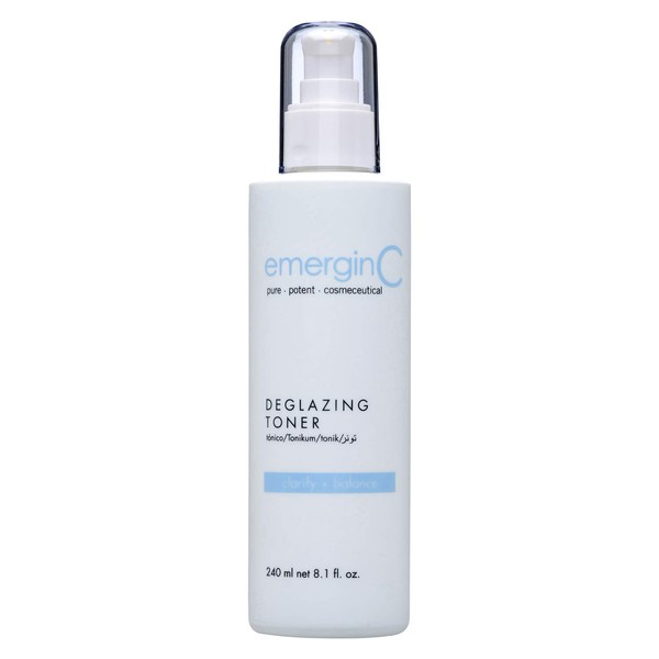 emerginC Deglazing Toner - Facial Toner with Eucalyptus + Peppermint for Oily, Combination + Blemish Prone Skin (8.1 oz, 240 ml)