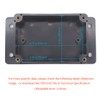 Zulkit Junction Box ABS Plastic Dustproof Waterproof IP65 Universal Electrical