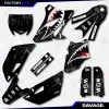 Factory EFX Black Savage Racing Camo Graphics kit fits 15-21