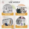 Amazer Plastic Shower Curtain Rings, Shower Curtain Hooks, 24 Pcs