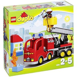 LEGO Duplo Fire Truck 26pieza(s) Juego de construcción - Juegos de construcción (Multicolor, 2 Año(s), 26 Pieza(s), 5 Año(s))                         
