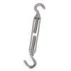 POFET 4pcs M8 Stainless Steel 304 Hook& Hook Turnbuckle Wire
