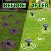 Mole Repellent Solar Powered 10 Pack, Ultrasonic Gopher Deterrent Stakes