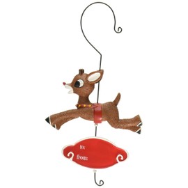 Department 56 Rudolph The Red-Nosed Reindeer Dated, 5.5" Hanging Ornament, Multicolor