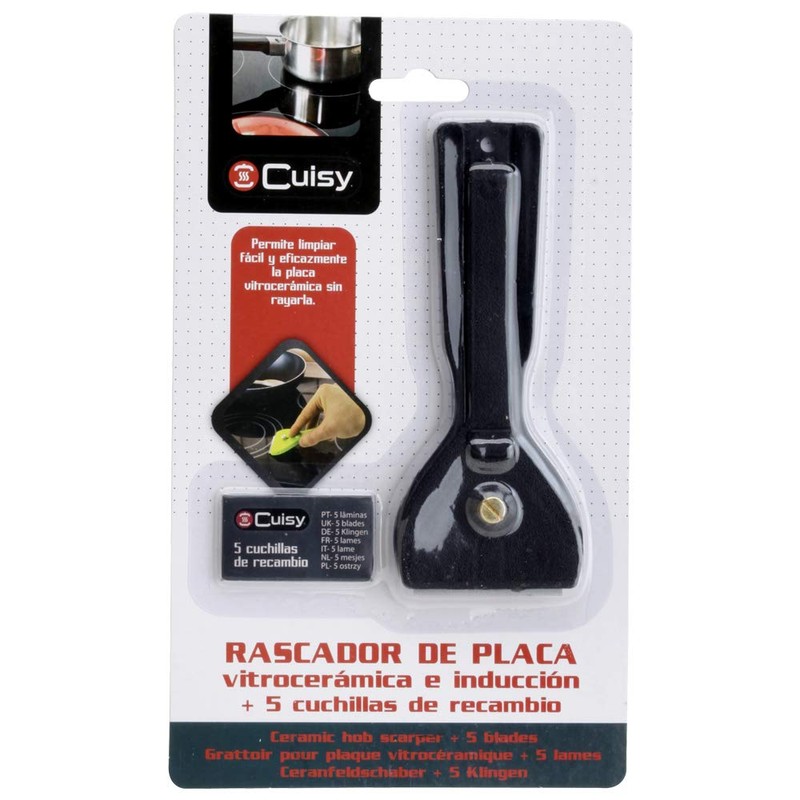 Scraper + 5 Blades, Ceramic