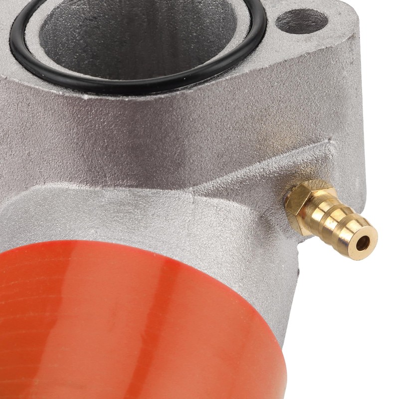 GOOFIT Orange Motorcycle Carburetor Intake Manifold Inlet Pipe Replacement for