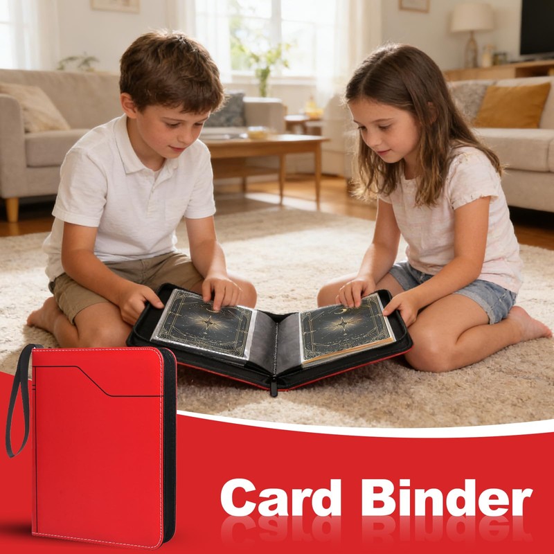 Hipoocok Jumbo Card Binder, Holds 60 Pockets (5.9x8.1 Inch) XL