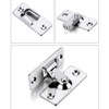 dingchi Door Hasp Latch 90 Degree, Stainless Steel Safety Angle