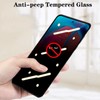 AHERLCG 2 Pack Anti Spy Tempered Glass Suit for Motorola