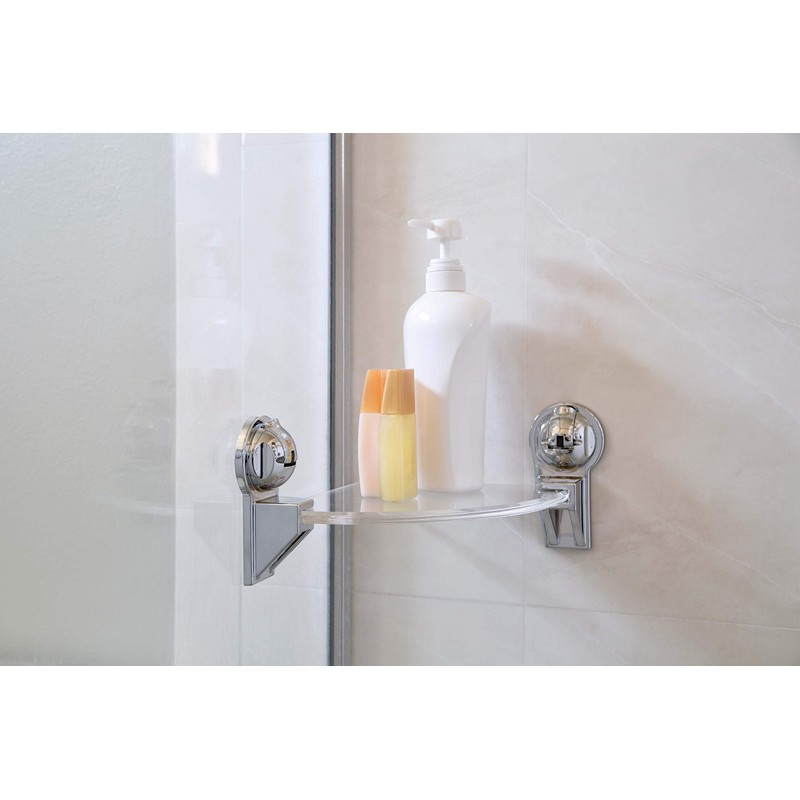 FECA FE-B1007 - Soporte de pared rectangular impermeable transparente, Angular,