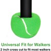 URBEST Walker Tennis Balls 4pcs Precut Heavy Duty Tennis Balls