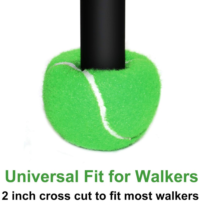 URBEST Walker Tennis Balls 4pcs Precut Heavy Duty Tennis Balls