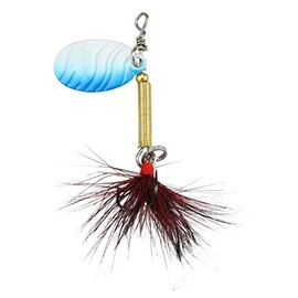 FTM Tornado Spinner Evo 2 g - Trout Spinner, Spinner Bait for Trout Fishing, Ultra Light Trout Bait, Artificial Bait for Trout, Colour: Silver/Blue