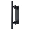 Milcasa Products Interior Barn Door Pull Handle Set, Matte Black