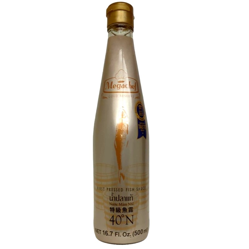MegaChef Gold Reserved First Pressed Fish Sauce 16.7 oz~04/2026