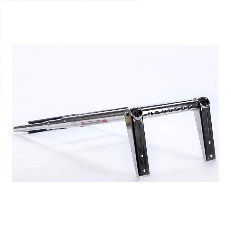 Amarine Made 3 Steps Folding Boat Ladder Telescoping Swim Boat