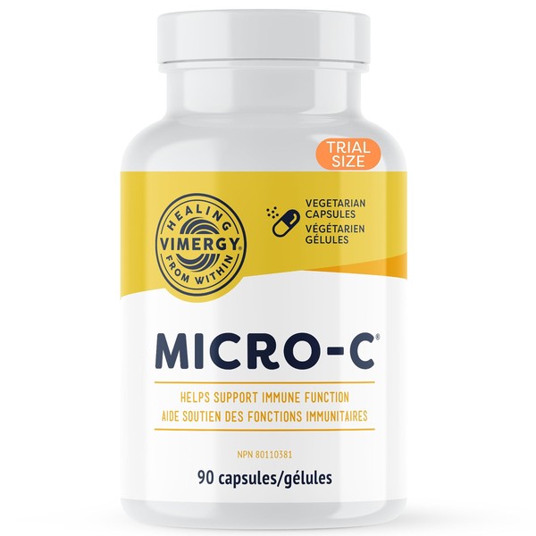 VIMERGY Vimergy Micro-C Capsules C Vitamin C Supplement with Rose