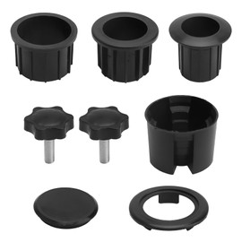 ZMDMAH Pack of 8 Reducing Rings for Parasols, Parasol Replacement Parts, Reduction Umbrella Stand Adapter, Patio Umbrella, Replacement Parts, Outdoor Reduction Pieces, Umbrella Stand for Garden