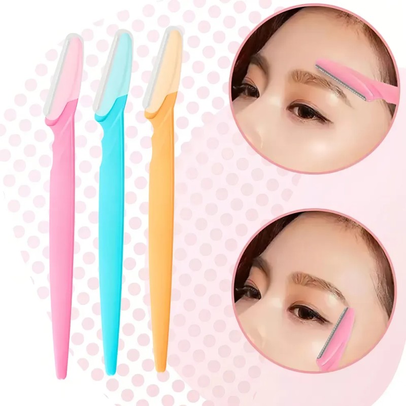 Juego De 30 Perfiladores De Cejas Con Peine Protector Eyebrow