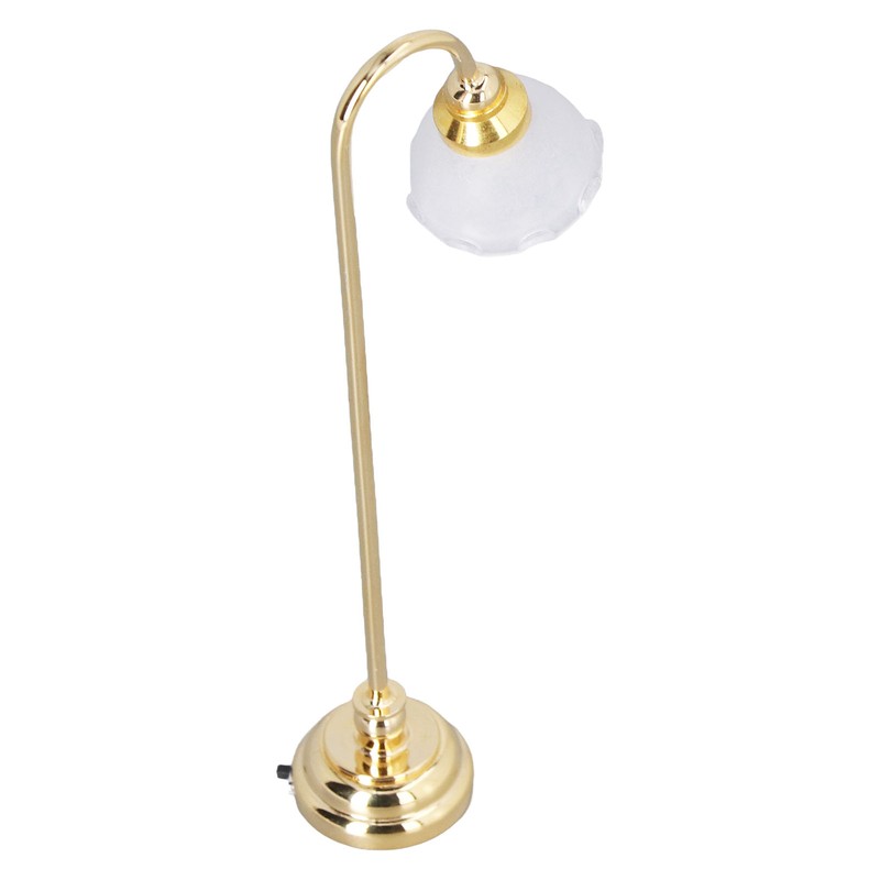 Miniature Dollhouse Floor Lamp 1/12 Scale Miniature Furniture for Dollhouse