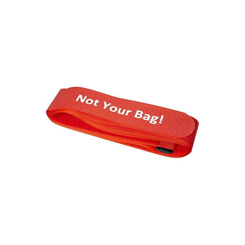 Luggage Strap Luggage Strap Suitcase Strap Red Saying Not Your