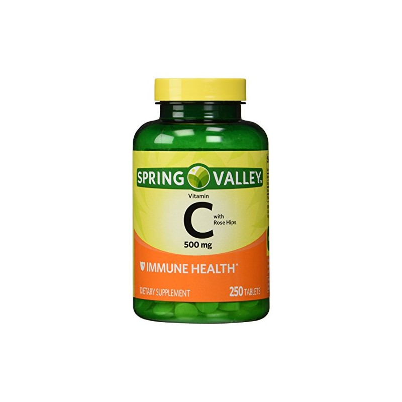 Spring Valley - Vitamin C with Rose Hips 500 mg,