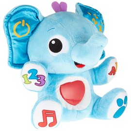 Little Tikes My Buddy Triumphant Plush Toy - Grows with Baby 6 to 24 Months - Fun Textures, Cuddles and Tickles - Teaches Alphabet, Counting and More - Over 200 Songs, Sounds, and Phrases