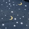 Chickwin Fitted Sheets King Size -30cm Deep, Blue Moon Star