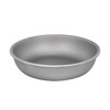 TiTo Titanium Plate Dish Outdoor Camping Tableware Ultralight Round Fruit