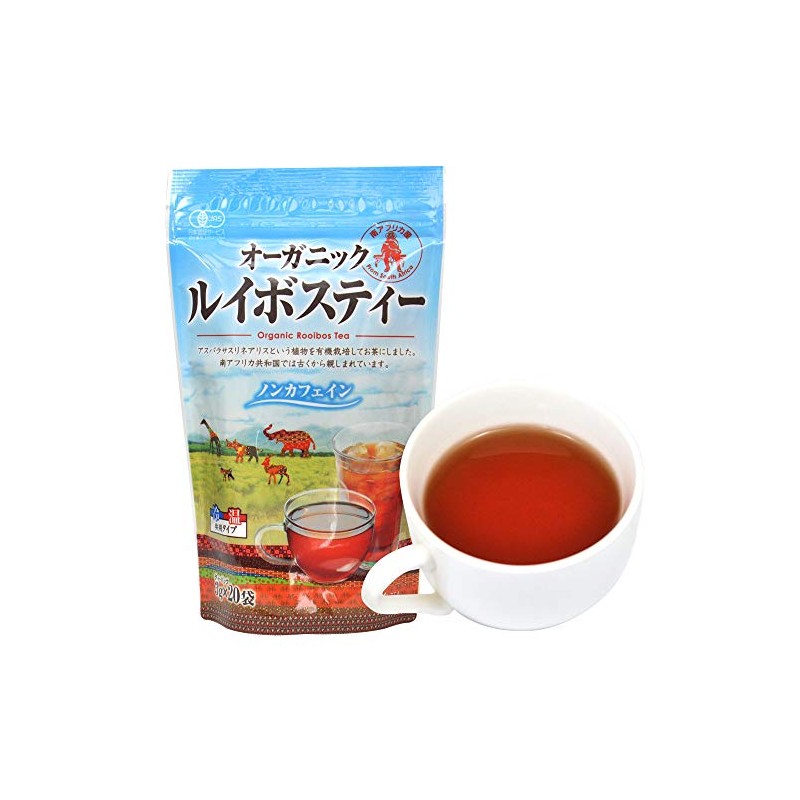 Organic Rooibos Tea, 0.1 oz (3 g) x 20 Packs,
