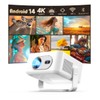 2025 Android 14 Smart Projector 4K & 8K Support, Protable