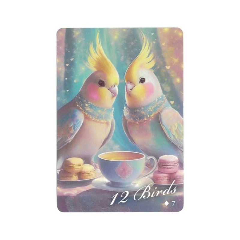 Utopia Cats Lenormand | Poporo Labo | 36 Cards with
