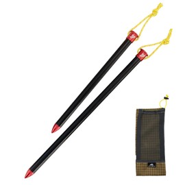 3F UL Gear 6/10PCS Lightweight Camping Tent Stakes, 5.9/7.8'' Hollow Aluminum Alloy Tent Pegs Ground Stakes, Essential Camping Accessories for Camping, Garden, Hiking (15cm-10pcs)