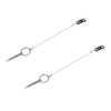 MX Boat pin,Bimini Top Quick Release Pins with Lanyard 2pcs