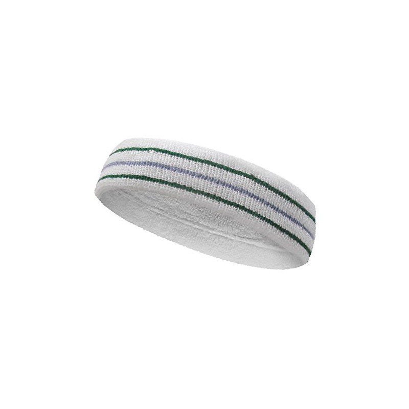 COUVER Tenis Estilo Calidad Premium Athletic Terry Jefe Sweatband (1