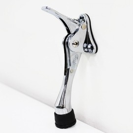 Entrance Door Doorstop - Automatic, One-Touch, Pedal-Type Door Stopper 2ea