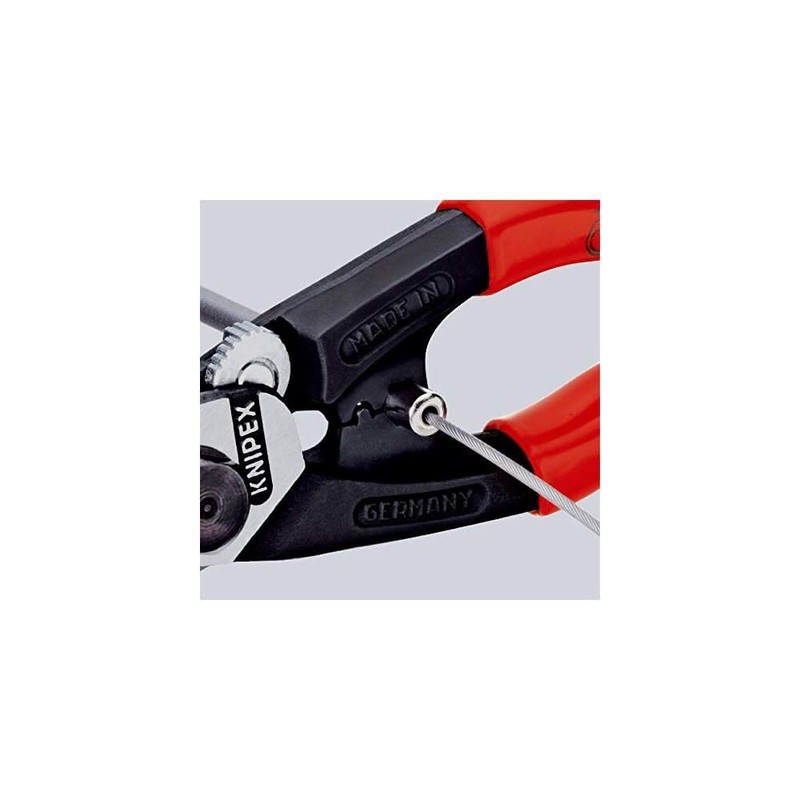 Wire Rope Cutter, Center Cut, 7-1/2 in