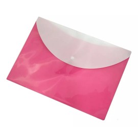 Lecute 12 Carpetas Folder Plastico Oficio Colores Documentos Broche