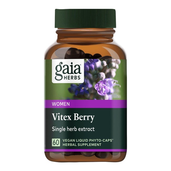 Gaia Herbs Vitex Berry - 60 vege capsules