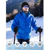 Cuffbow 5 Pcs Winter Beanie Hat Socks Wallet Touchscreen Gloves