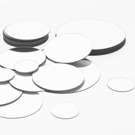 50Pcs Round Mirrors for Centerpieces,3 Sizes Circle Mirror Centerpieces for Tables,Mirror Tiles for Wall Table,Acrylic Wall Stickers Small Round Small Lens for Crafts Looking Glass Adhesive Tiles Home