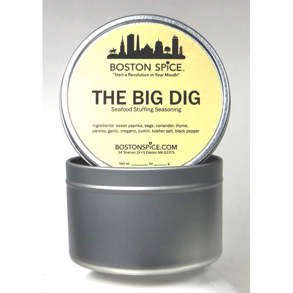 Boston Spice The Big Dig Handmade Gourmet Seafood Stuffing Seasoning